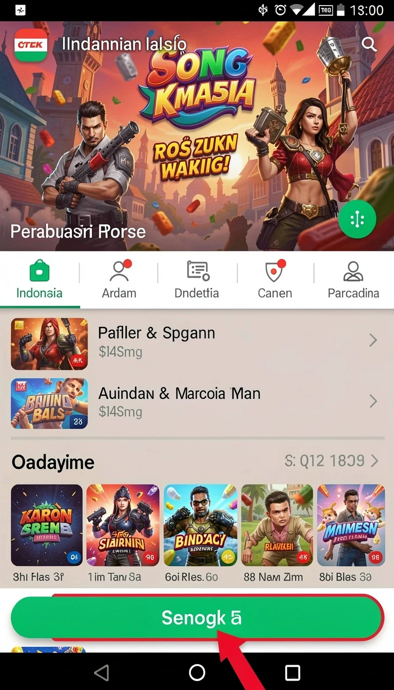 Screenshot hokigame nomor 1